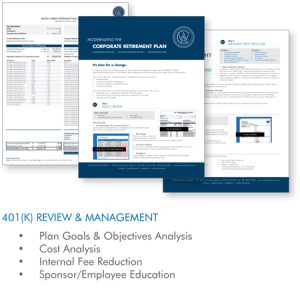 Family Business Consulting 401K Review Management