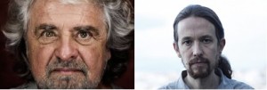 Beppo Grillo & Pablo Iglesias Turrion