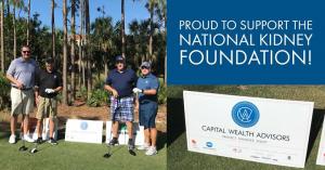 Capital Wealth Advisors is proud to support the National Kidney Foundation!