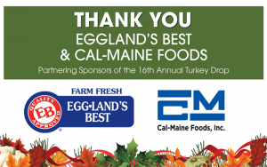 Thank you Eggland’s Best Eggs and Cal-Maine Foods